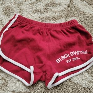 EuC Black owned brand cotton shorts